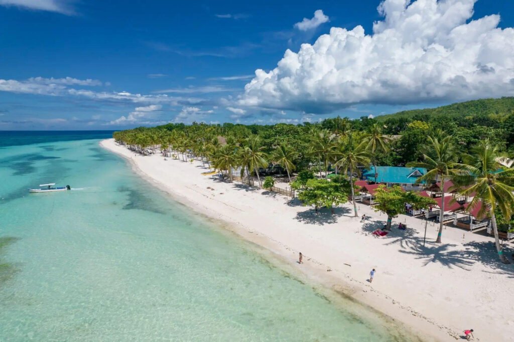 Beautiful beach on Panglao Island