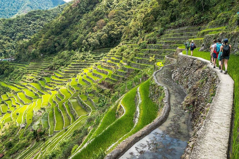 Hiking gear for visiting Batad Rice Terraces Philippines