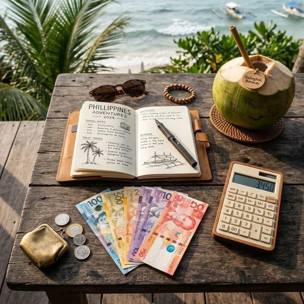 Estimated travel budget for Bohol
