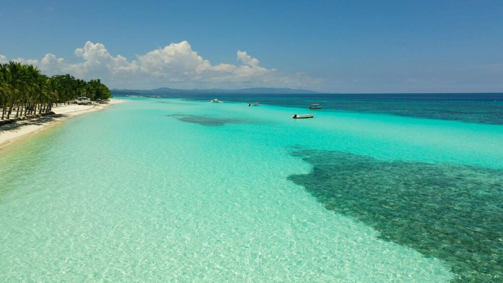 Beautiful beach on Panglao Island