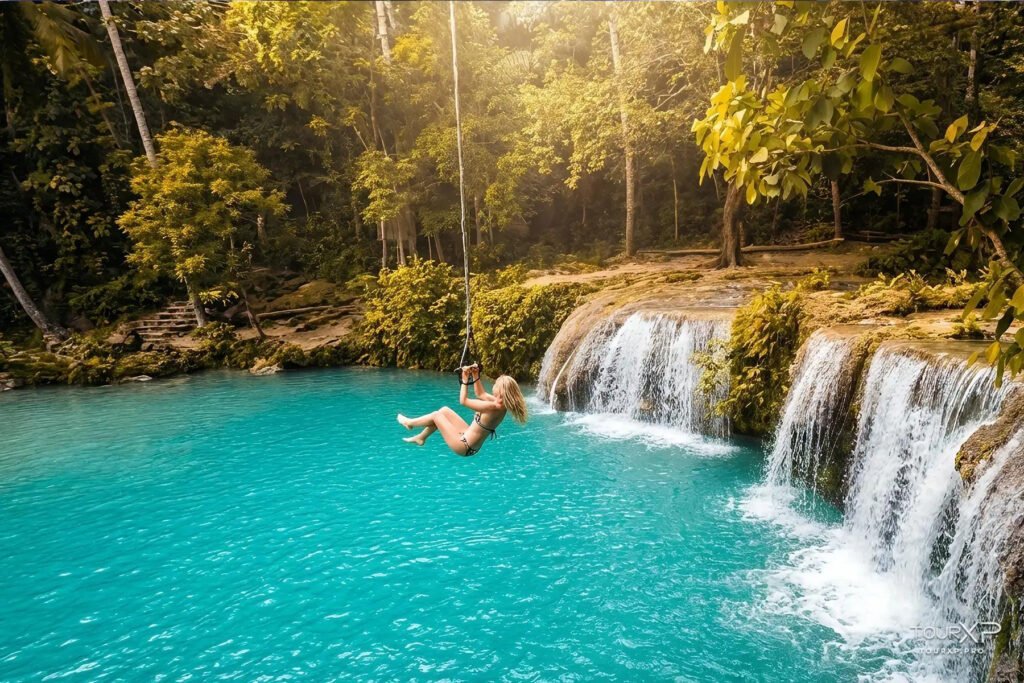 Cambugahay Falls Rope Swing