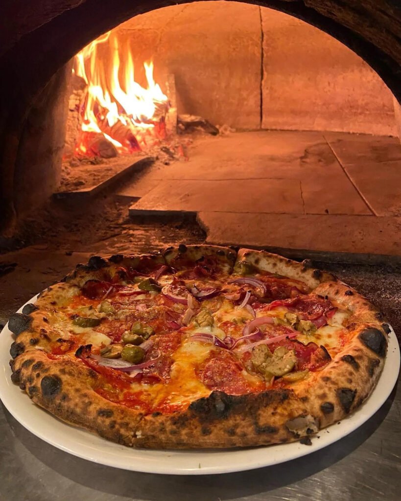 Wood-fired Pizza at Luca's Italian Restaurant