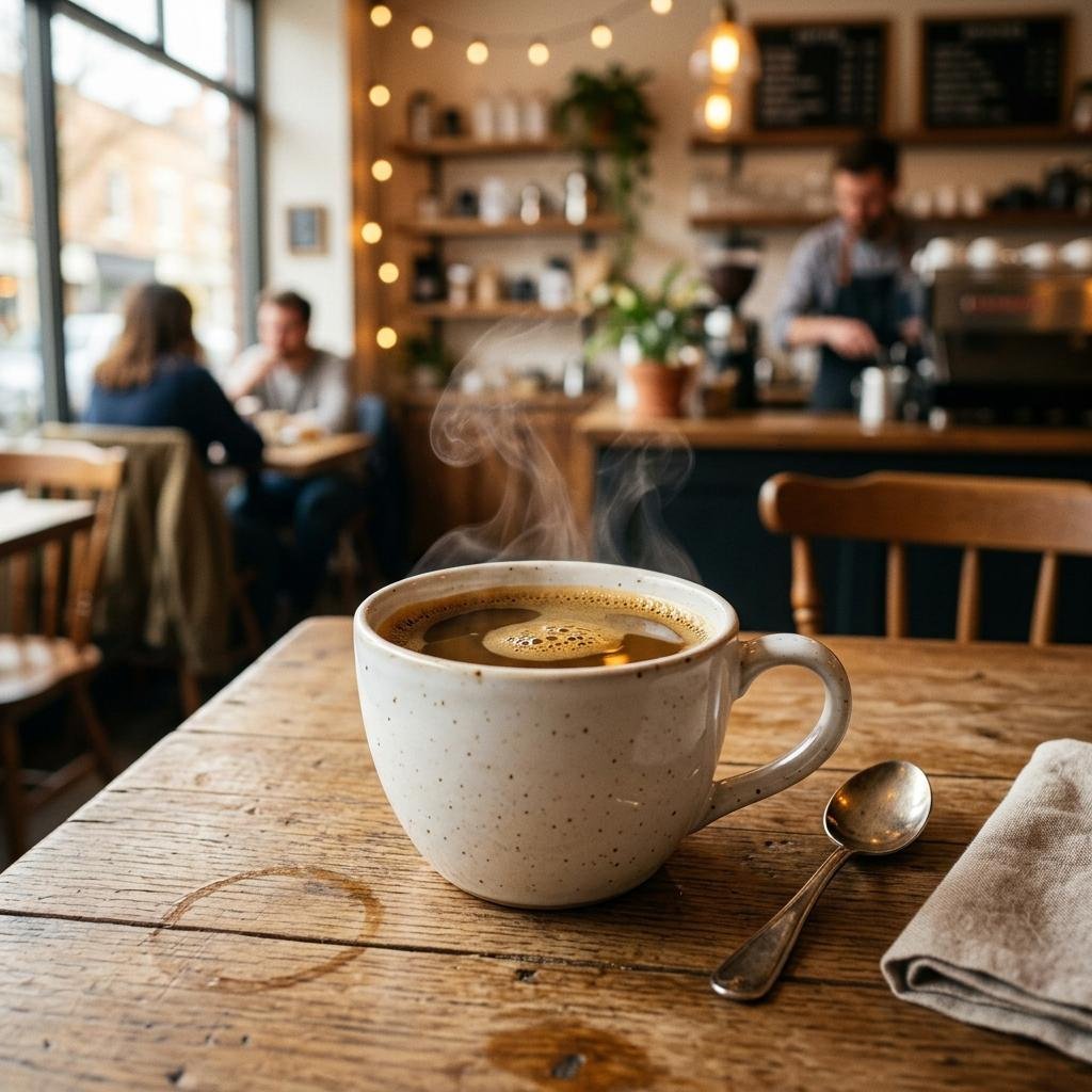 Traditional brewed coffee representing Iloilo's local café and coffee culture