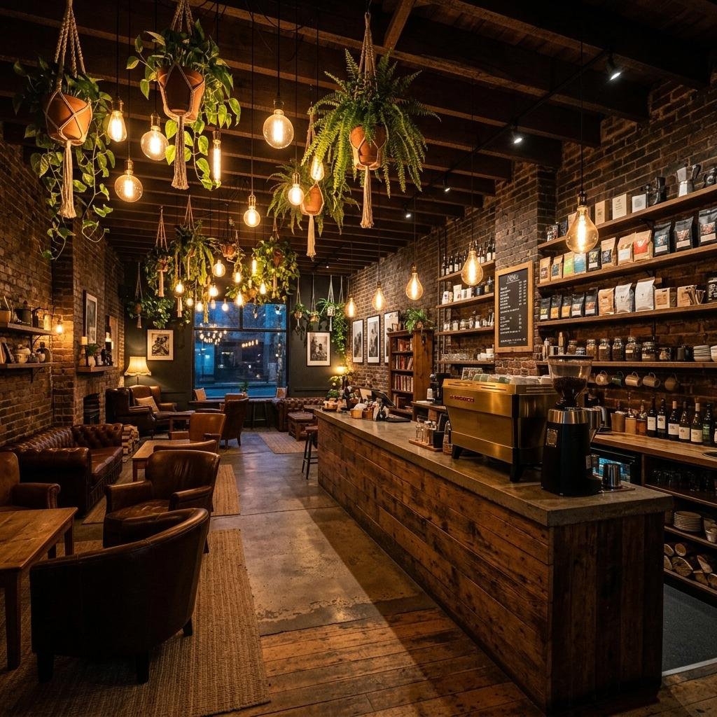 Modern café interior representing Iloilo City's growing coffee and café scene
