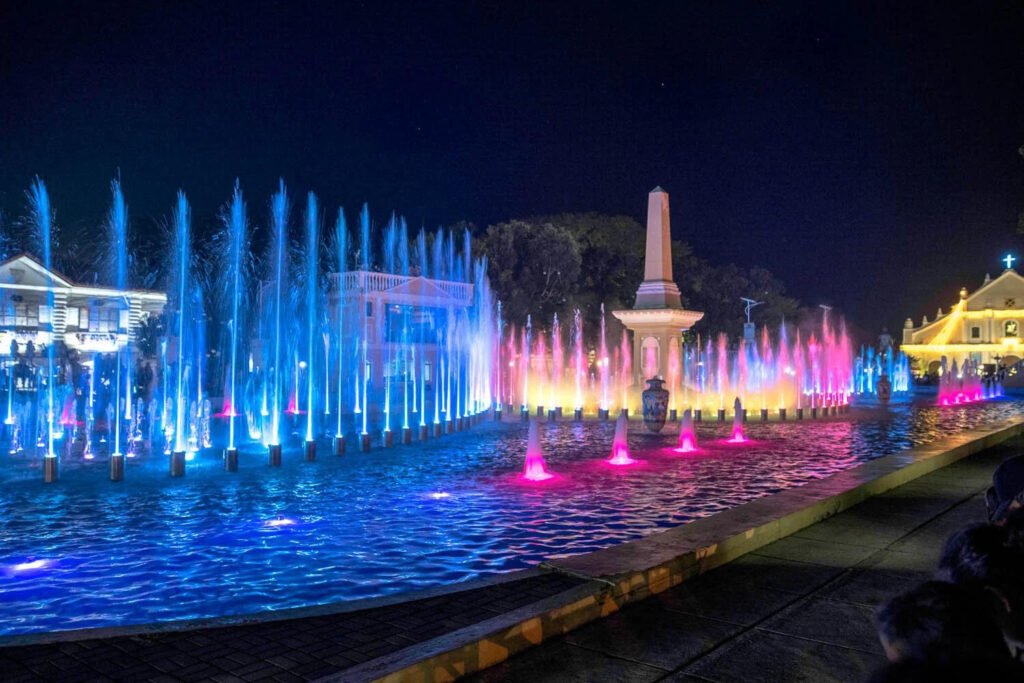 Plaza Salcedo at Night