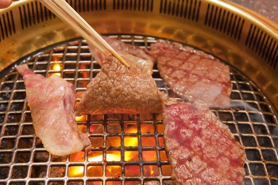 : Japanese wagyu beef prepared for yakiniku dining in Osaka, Japan
Osaka Travel Guide 2026
