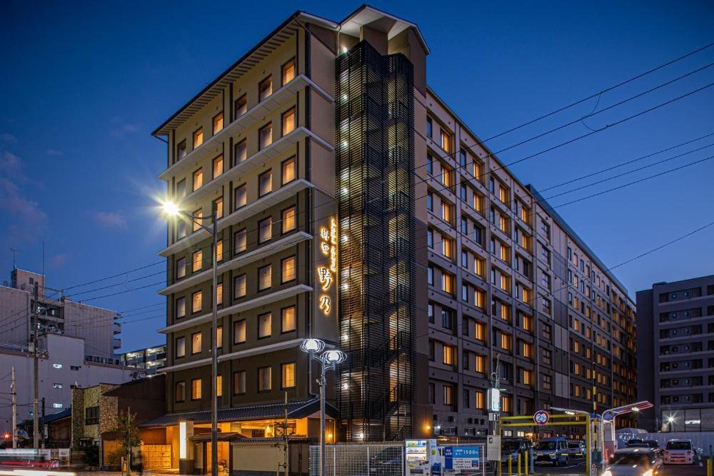 Modern hotel accommodation in Kyoto Japan