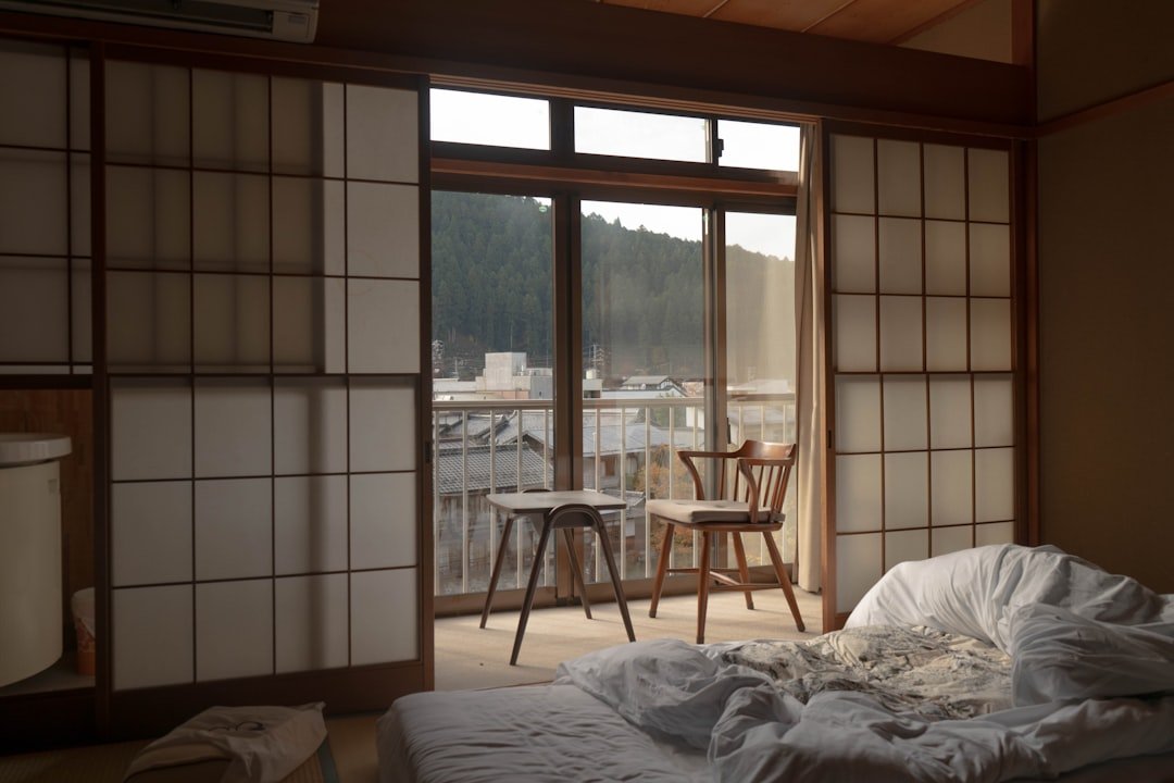 Illustrative modern luxury hotel room for Fukuoka accommodation planning