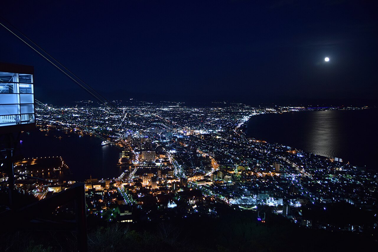 Hakodate travel guide night view from Mount Hakodate