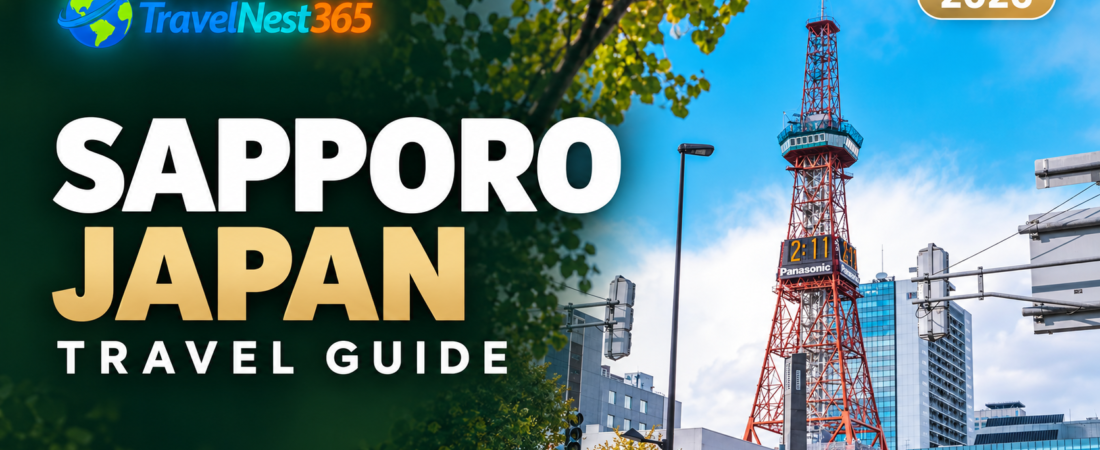 🇯🇵 Sapporo Travel Guide 2026: 9 Beautiful Stops, Hotels & Food