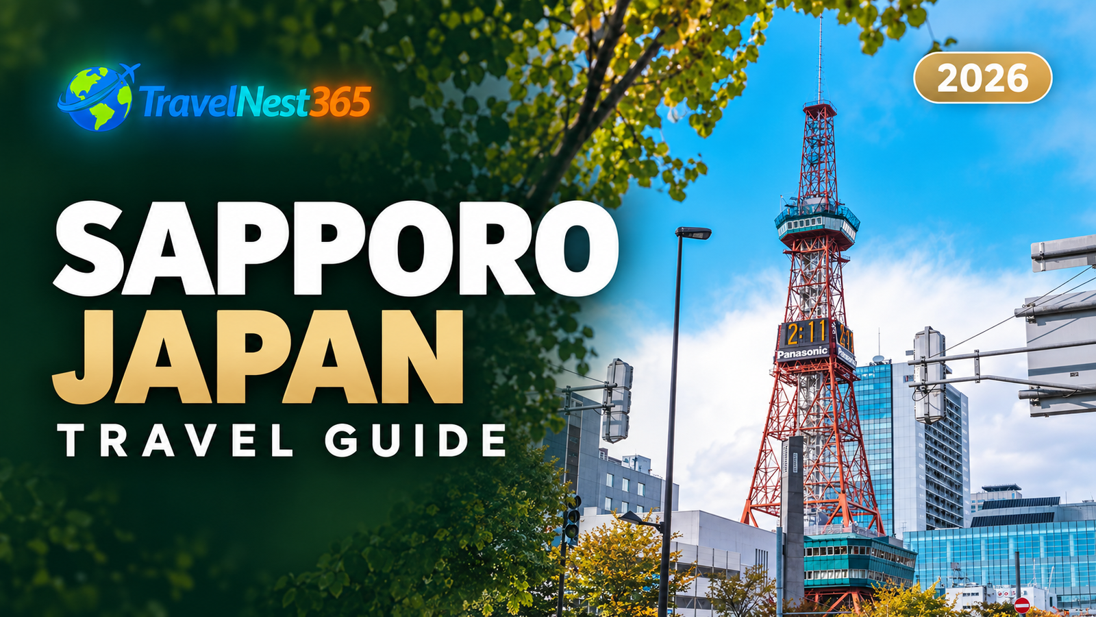 🇯🇵 Sapporo Travel Guide 2026: 9 Beautiful Stops, Hotels & Food