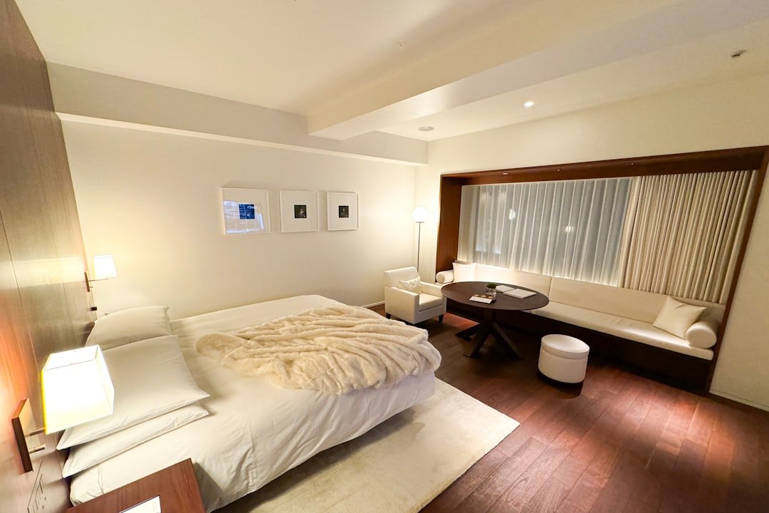 Guest room at Tokyo EDITION Ginza, shown as an archival hotel illustration