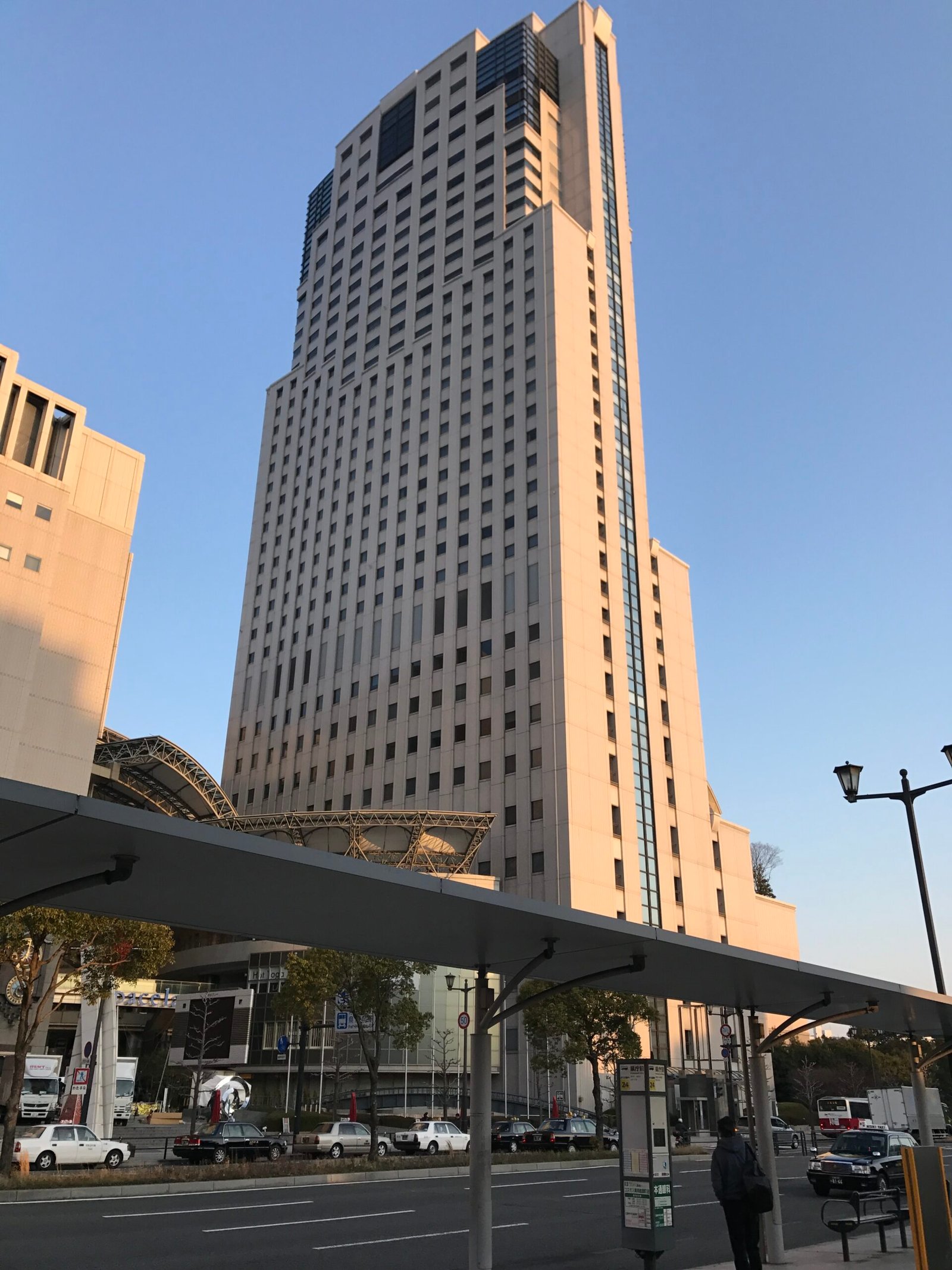 Exterior of RIHGA Royal Hotel Hiroshima photographed in 2017