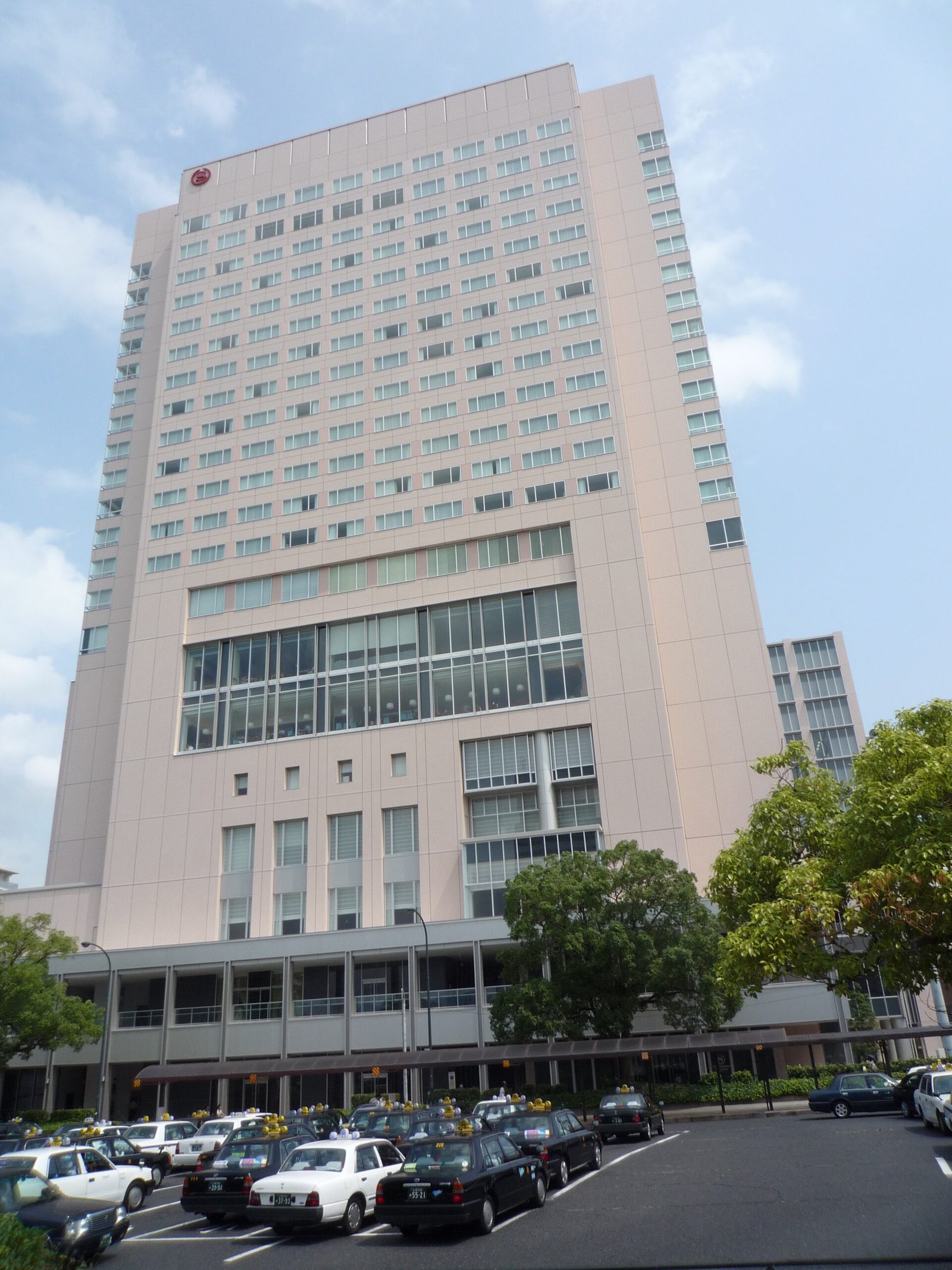 Sheraton hotel tower at Active-Inter City Hiroshima